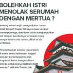 Istri Menolak Tinggal di Rumah Suami gara-gara Mertua tidak ramah